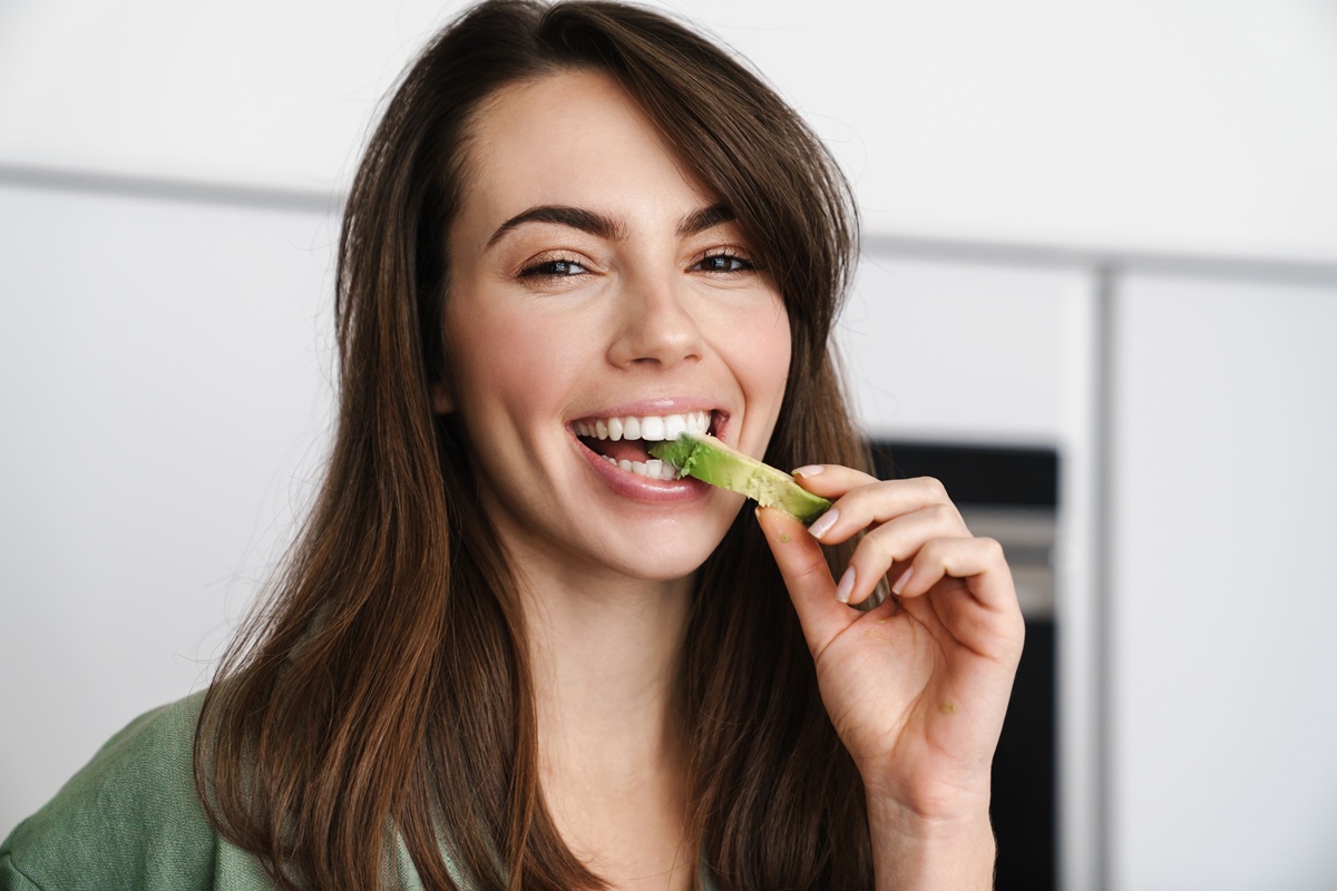 Healthy smile after cosmetic dental treatment